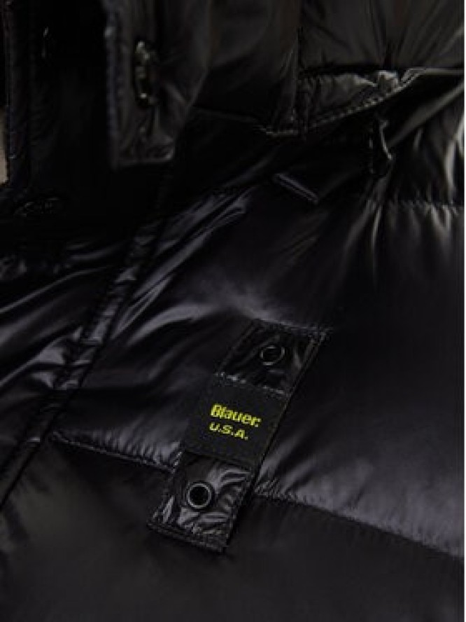 Blauer Kurtka puchowa 25WBLUK03147 Czarny Regular Fit