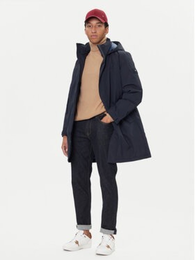 Tommy Hilfiger Kurtka zimowa MW0MW41362 Granatowy Regular Fit