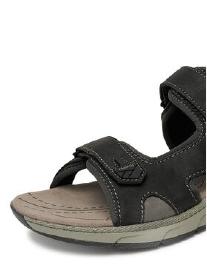 Rieker Sandały 29151-00 Czarny