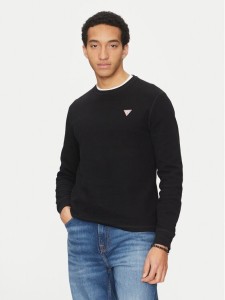 Guess Jeans Longsleeve M4BI77 KCII1 Czarny Regular Fit