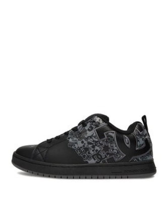 DC Shoes Sneakersy CEOWB-MP40-160W Czarny