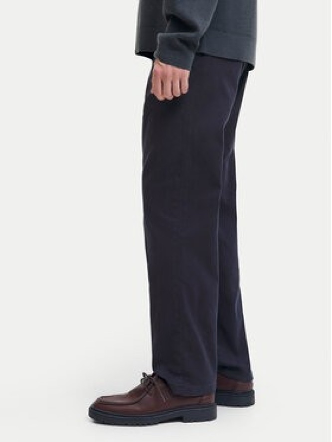 Jack & Jones Chinosy Kane Hank 12286940 Granatowy Relaxed Fit