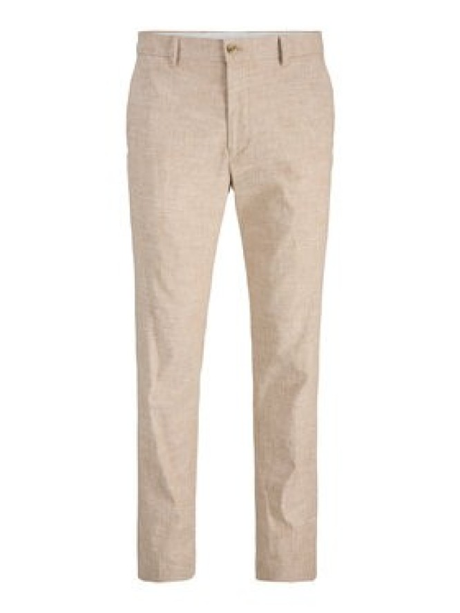 Jack & Jones Chinosy Riviera 12228724 Beżowy Slim Fit