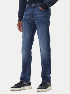 BOSS Jeansy Delaware Bo 50549523 Granatowy Slim Fit