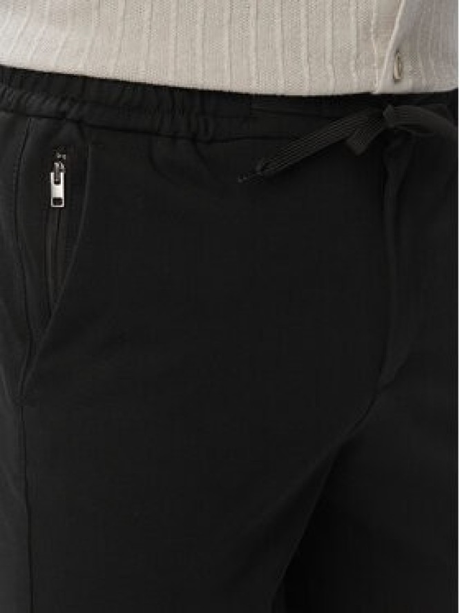 Jack & Jones Szorty materiałowe Ace Neo 12292443 Czarny Regular Fit