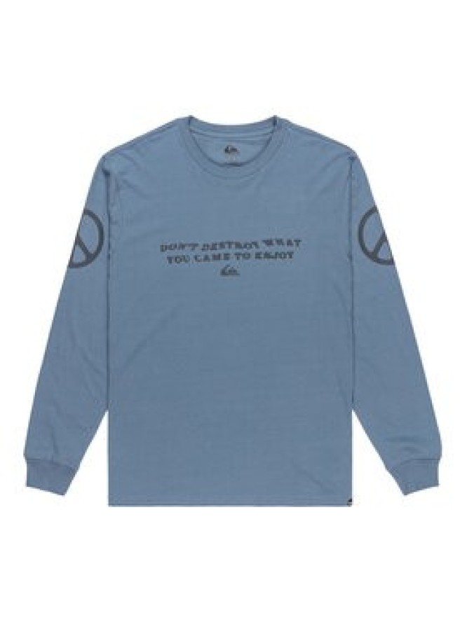 Quiksilver Longsleeve Ev Cold Ways EQYZT08190 Niebieski Regular Fit