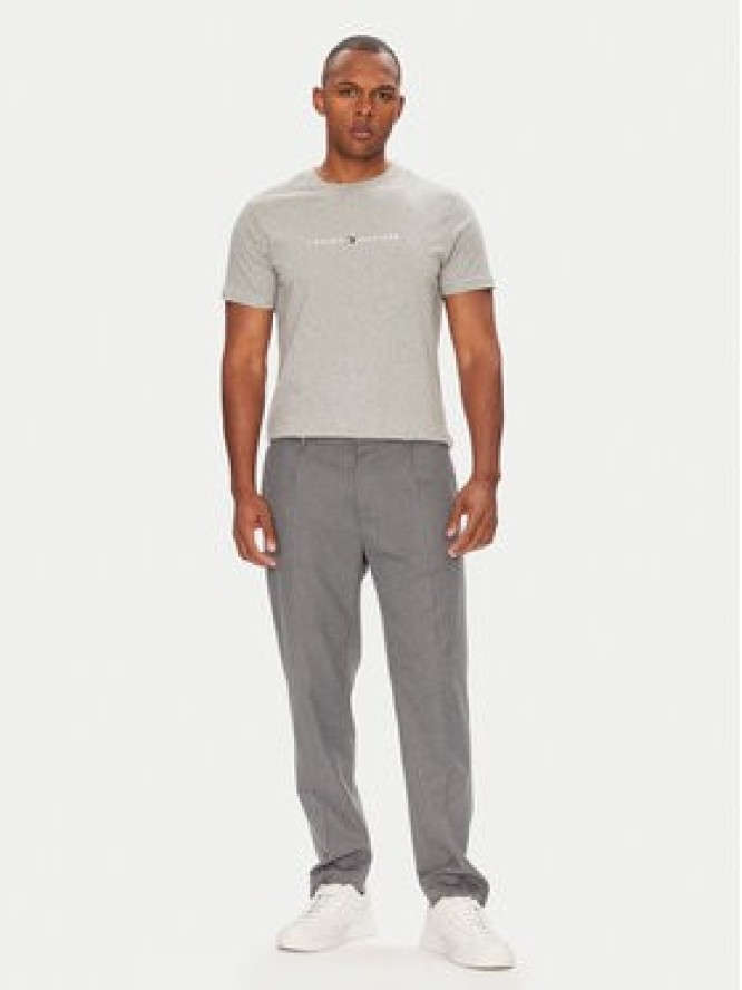 Tommy Hilfiger T-Shirt UM0UM03525 Szary Regular Fit