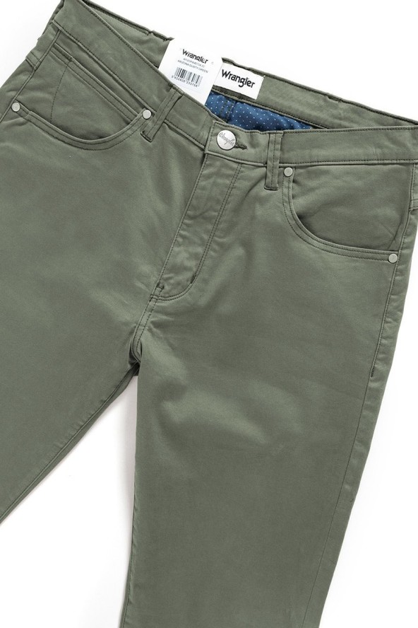 WRANGLER SPODNIE MĘSKIE ARIZONA DUSTY GREEN W12ORW457 112126447
