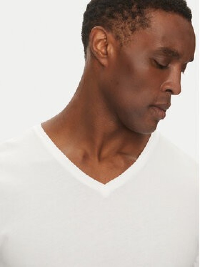 Lacoste Komplet t-shirtów TH9008 Biały Slim Fit