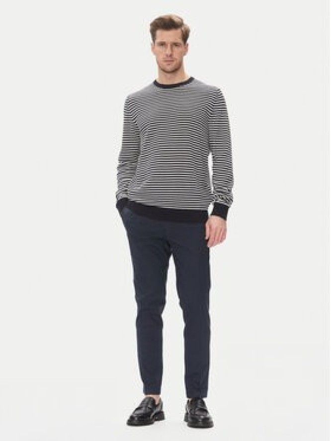 Bugatti Chinosy 1950 76210C Granatowy Slim Fit