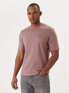 HUGO T-Shirt Dero222 50466158 Beżowy Regular Fit