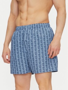 Lacoste Szorty kąpielowe MH9086 Niebieski Regular Fit