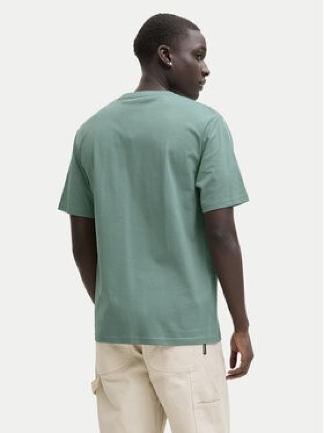 Jack & Jones T-Shirt Paulos 12278787 Turkusowy Relaxed Fit