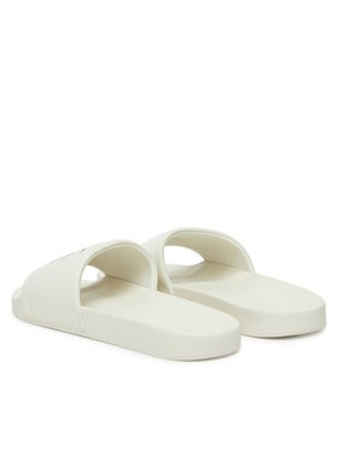 Calvin Klein Jeans Klapki Slide Monologo Cv YM0YM01367 Biały