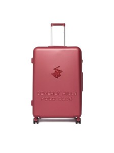 Beverly Hills Polo Club Walizka duża CEO-BHPC-L-004-08-BURGUNDY Bordowy