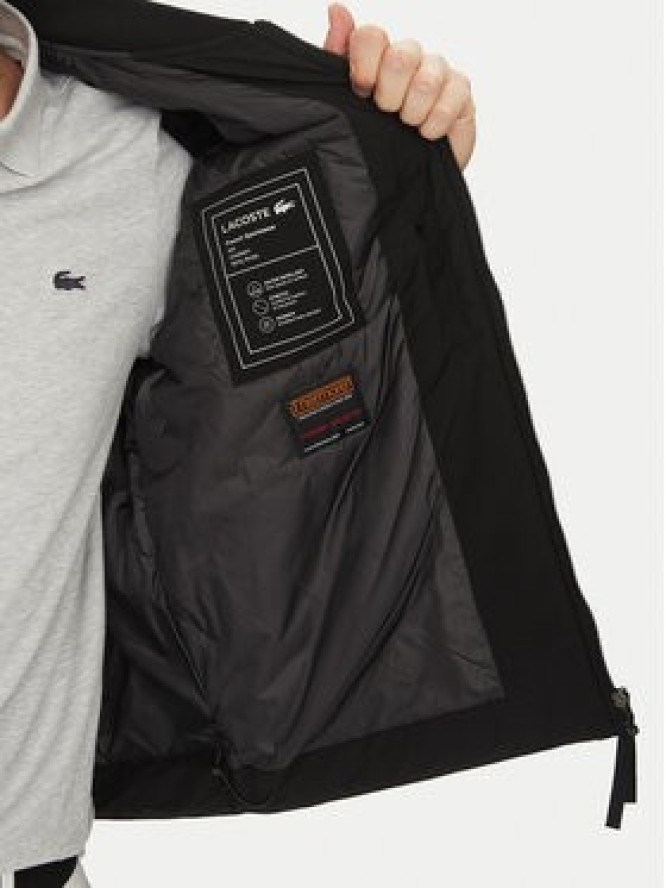 Lacoste Kurtka bomber BH8904 Czarny Regular Fit