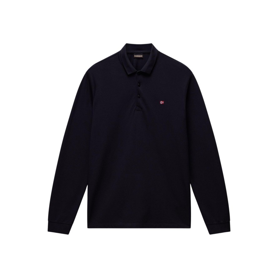 Polówka z długim rękawem Napapijri Ealis 1