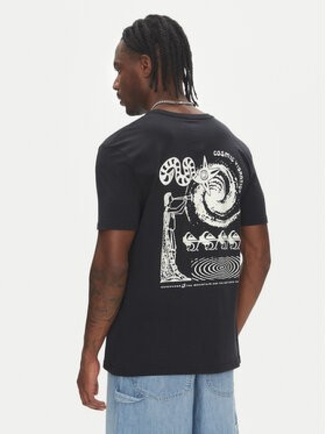 Quiksilver T-Shirt Ev Cosmic Vibrations Ss EQYZT08053 Czarny Regular Fit