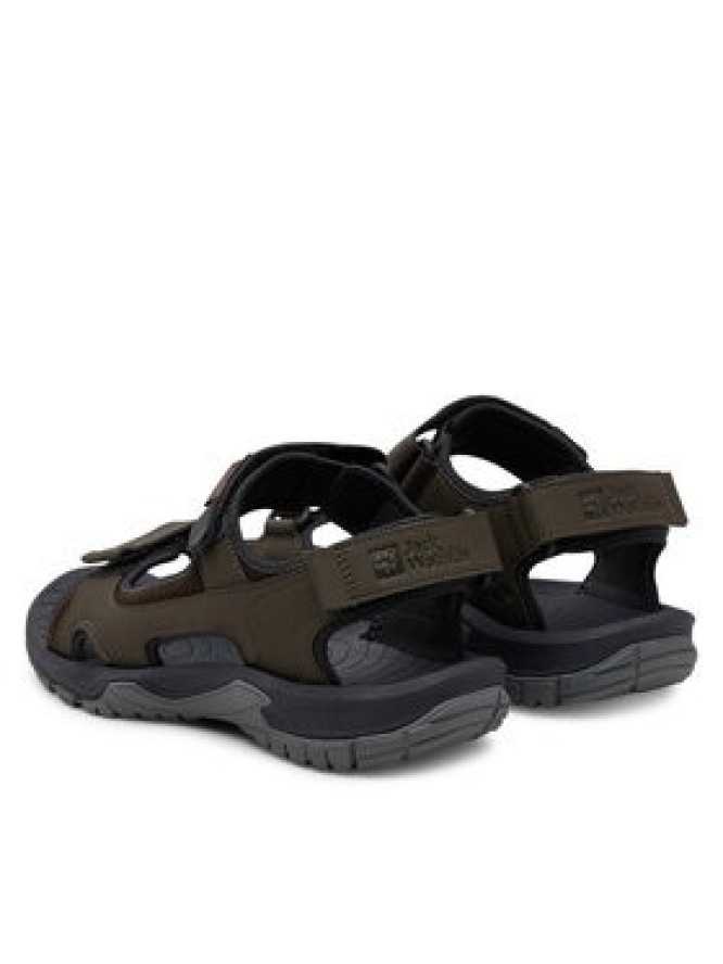 Jack Wolfskin Sandały Lakewood Cruise Sandal M 4019011 Brązowy