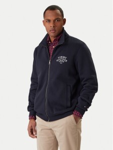 Tommy Hilfiger Bluza Arch Stand MW0MW41425 Granatowy Regular Fit