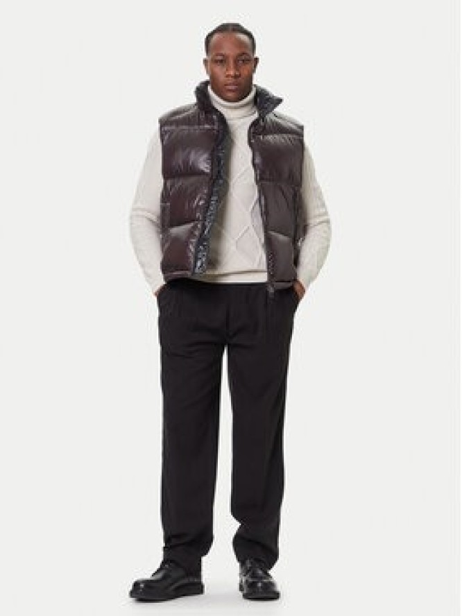 Save The Duck Kamizelka D81382U LOVE21 Brązowy Regular Fit