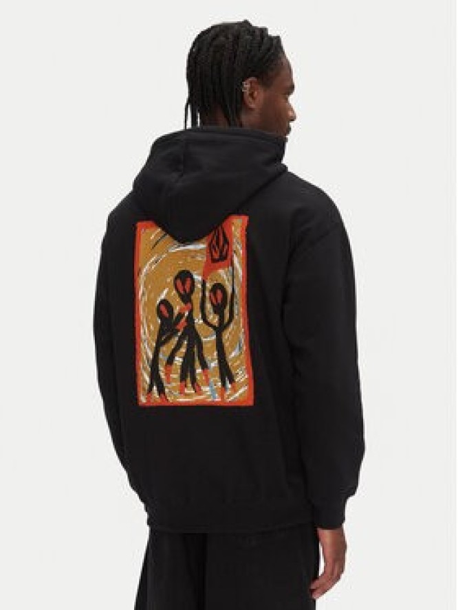 Volcom Bluza Gonyvaders A4112508 Czarny Loose Fit