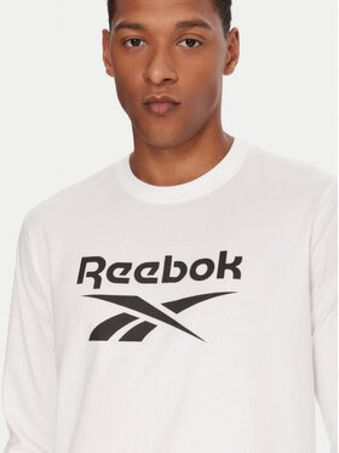 Reebok Longsleeve RK25138CCM Biały Regular Fit