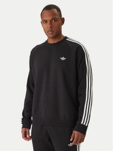 adidas Bluza 3-Stripes KE3550 Czarny Regular Fit