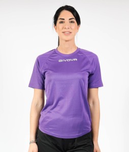 Koszulka sportowa Givova One Microforata fioletowa