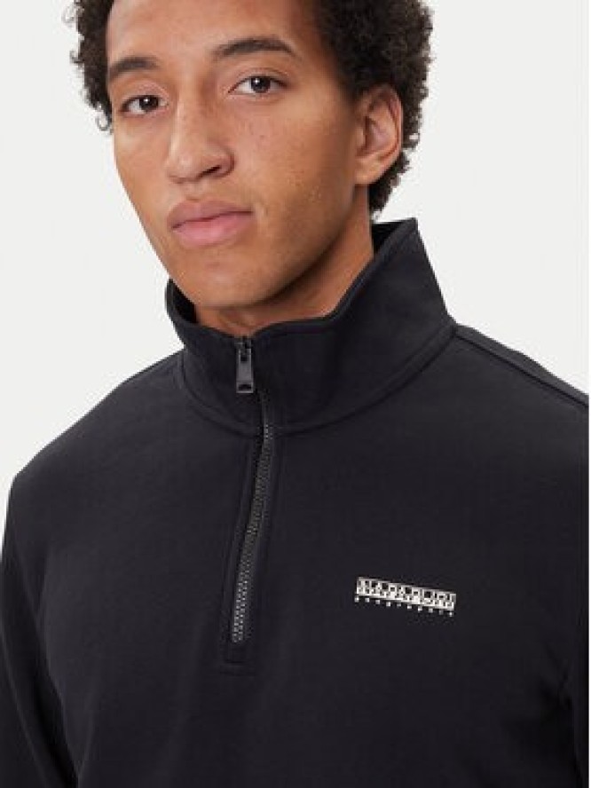 Napapijri Bluza NP0A88TO Czarny Relaxed Fit