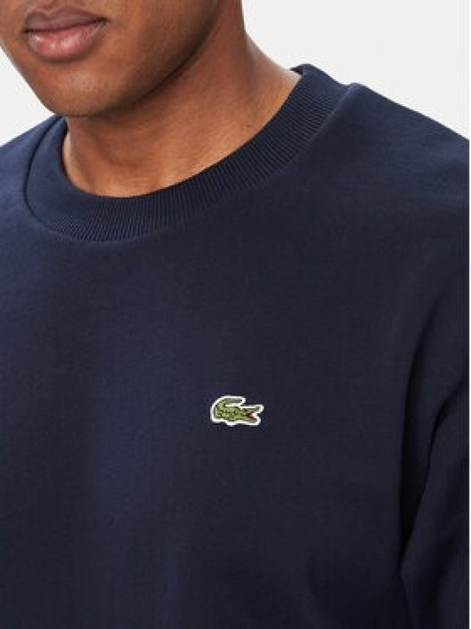 Lacoste Bluza SH8868 Granatowy Regular Fit
