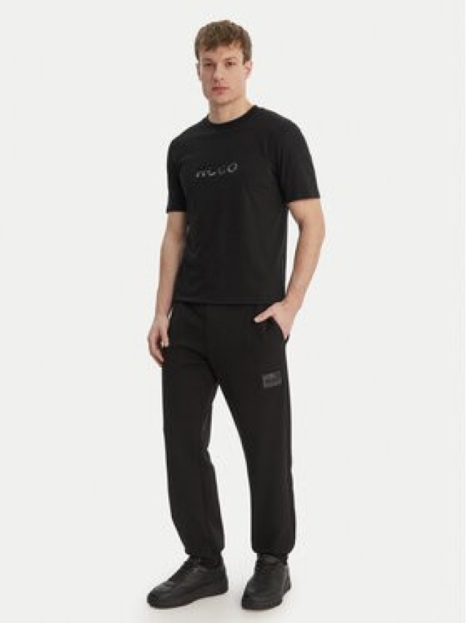 HUGO T-Shirt Dumeo 50557437 Czarny Regular Fit