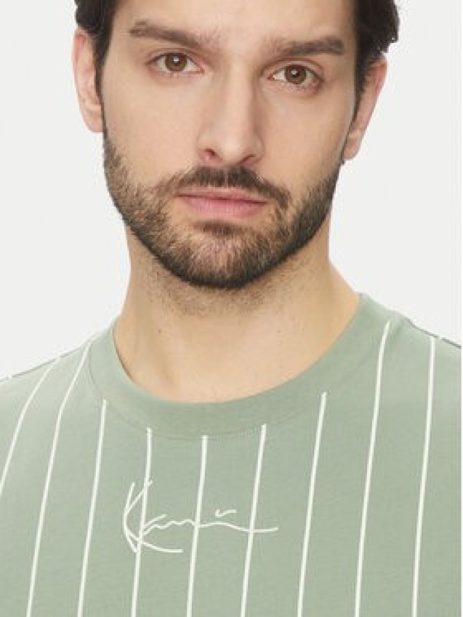 Karl Kani T-Shirt 60300340 Zielony Regular Fit