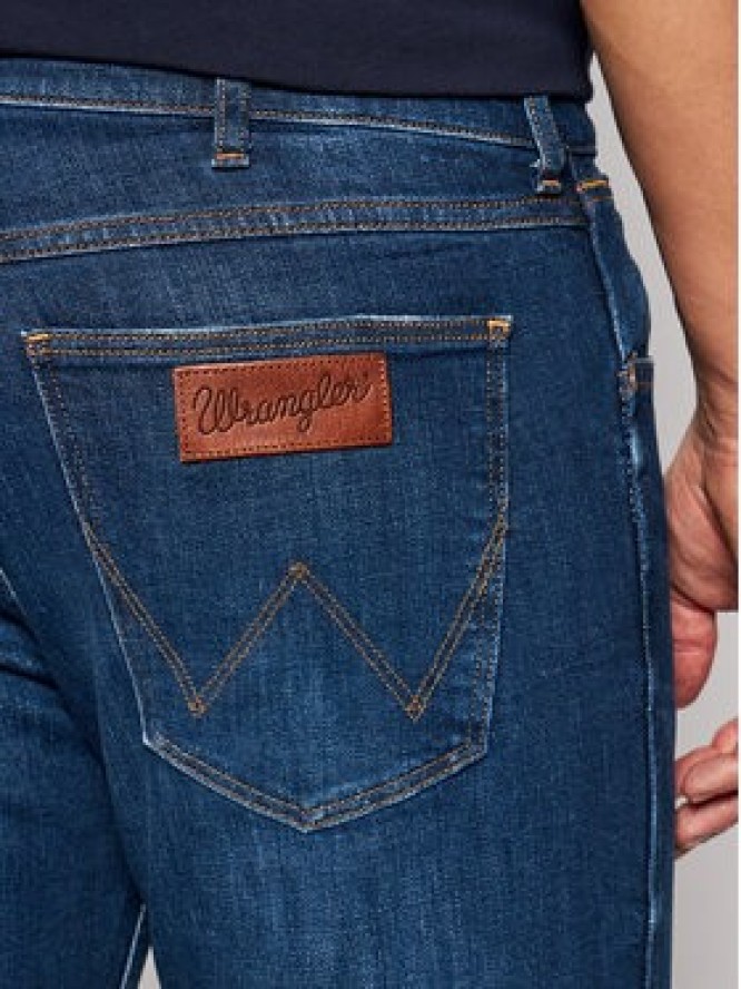 Wrangler Jeansy Greensboro W15QCJ027 112126867 Granatowy Regular Fit