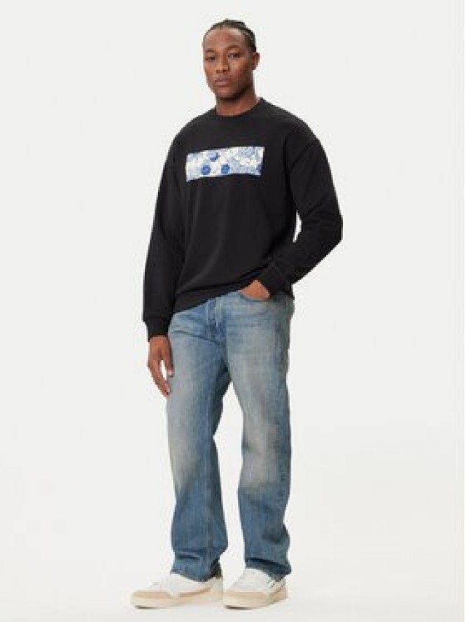 HUGO Bluza Neprix 50545129 Czarny Regular Fit