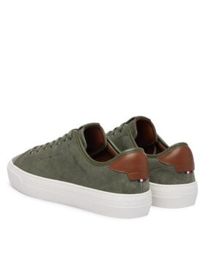 Tommy Hilfiger Sneakersy Dress Casual Mix FM0FM05993 Khaki