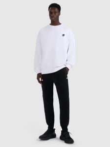 4F Spodnie dresowe joggery męskie - czarne S