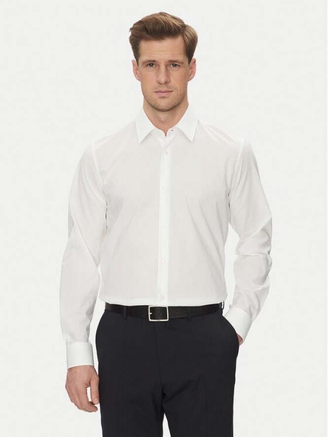 JOOP! Koszula 17 JSH-63Pierce 30044587 Biały Slim Fit