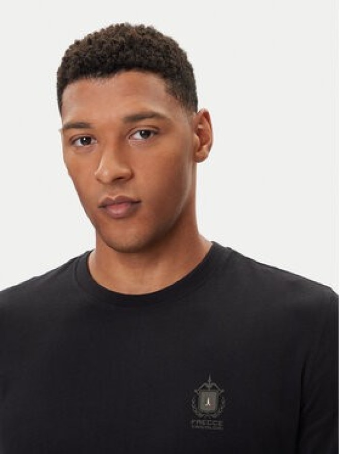 Aeronautica Militare Longsleeve 252TS2468UJ00703 Czarny Regular Fit