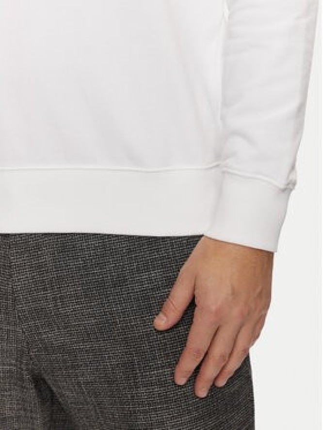 Tommy Hilfiger Bluza Essential MW0MW37237 Biały Regular Fit