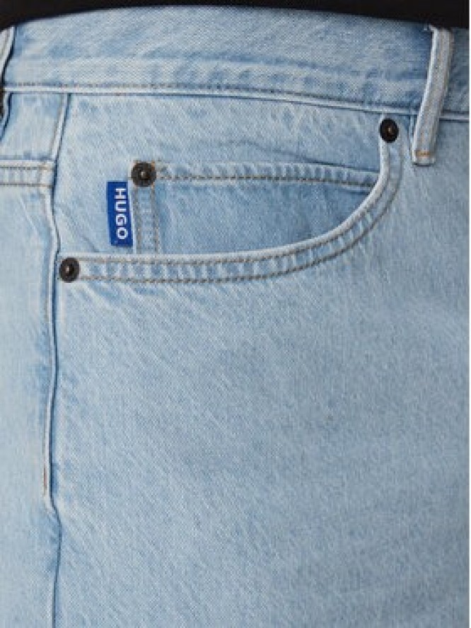 HUGO Szorty jeansowe Skate Shorts 50555994 Niebieski Straight Fit