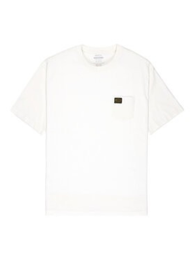 RVCA T-Shirt Americana Pocket EVYZT00127 Biały Relaxed Fit