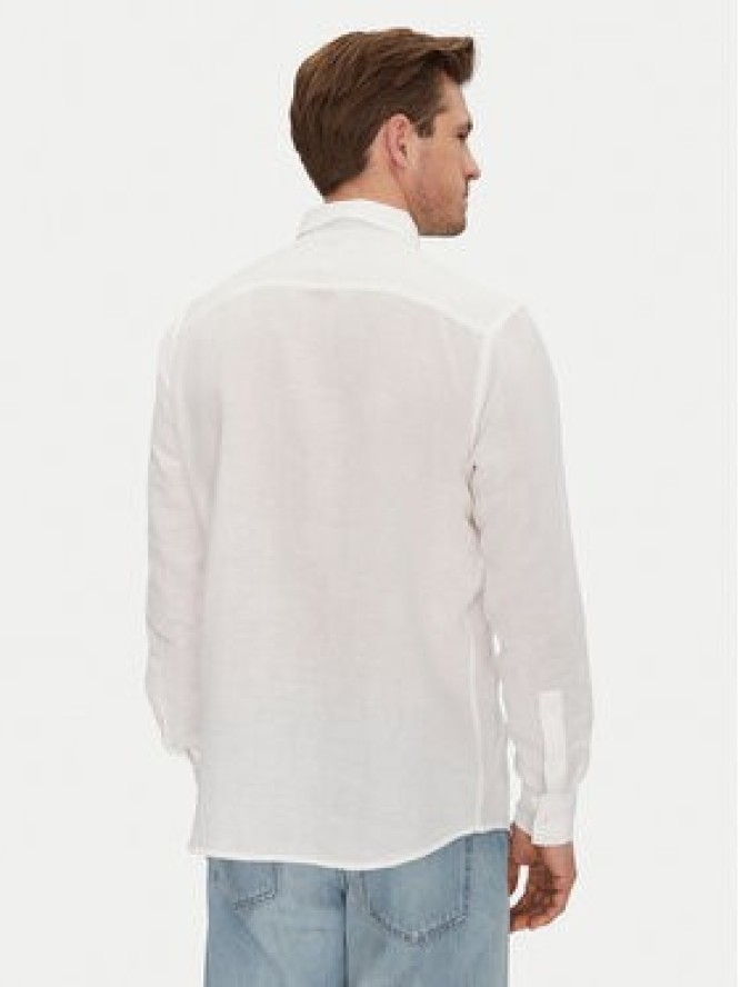 Calvin Klein Koszula K10K114488 Biały Regular Fit