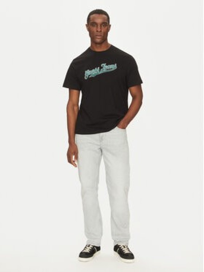 Guess Jeans T-Shirt M5GI54 K8FQ4 Czarny Regular Fit