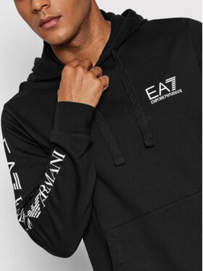 EA7 Emporio Armani Bluza 7M000569 AF13512 MC001 Czarny Regular Fit