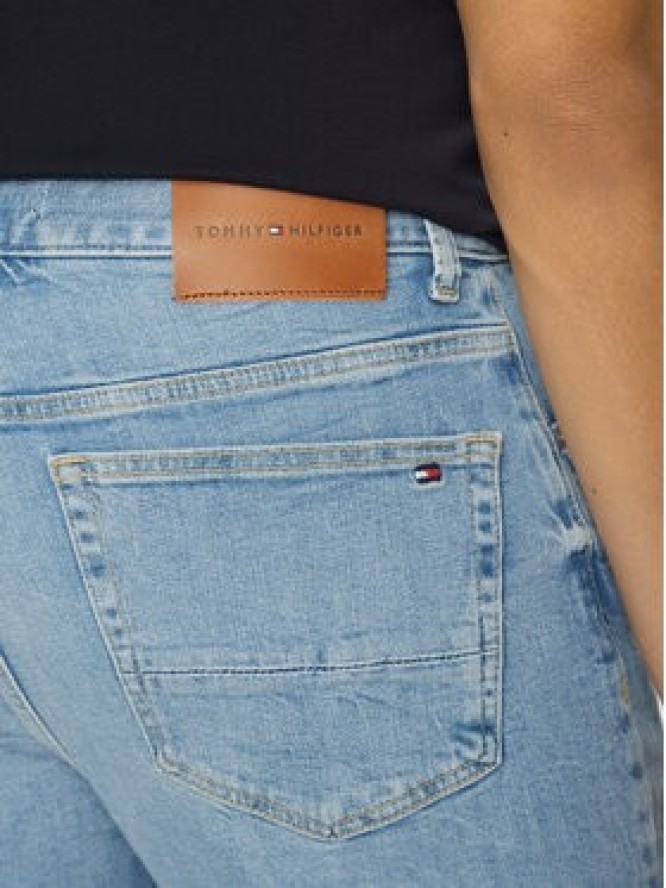 Tommy Hilfiger Szorty jeansowe Brooklyn MW0MW39195 Niebieski Slim Fit