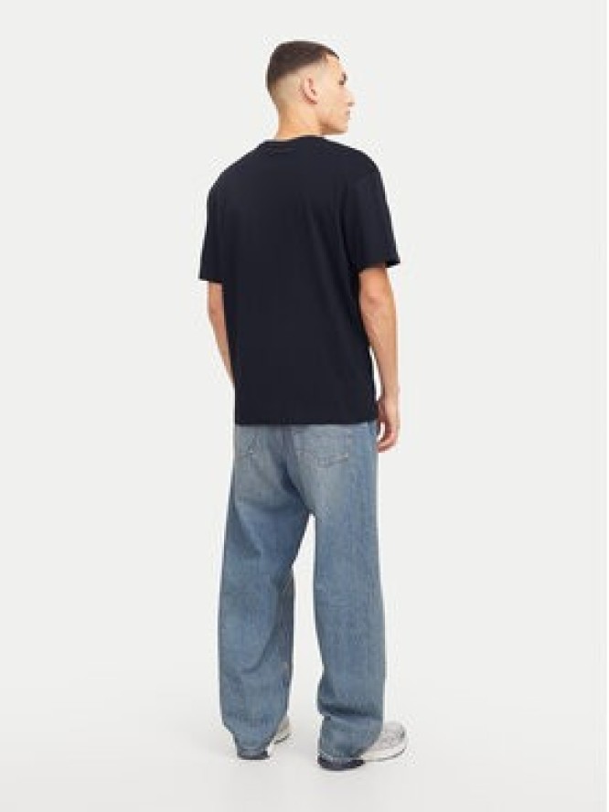 Jack & Jones T-Shirt Bryan 12268127 Granatowy Relaxed Fit
