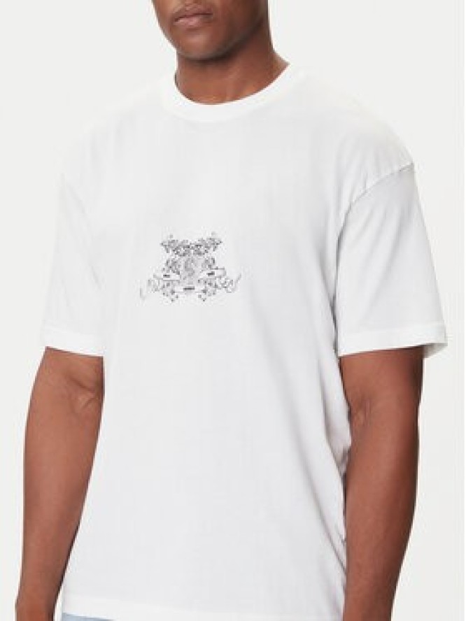 HUGO T-Shirt Duarms 50542817 Biały Oversize