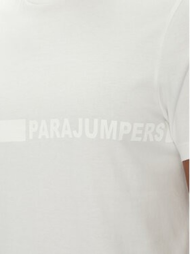 Parajumpers T-Shirt Space 25SMPMTSXF05 Biały Regular Fit