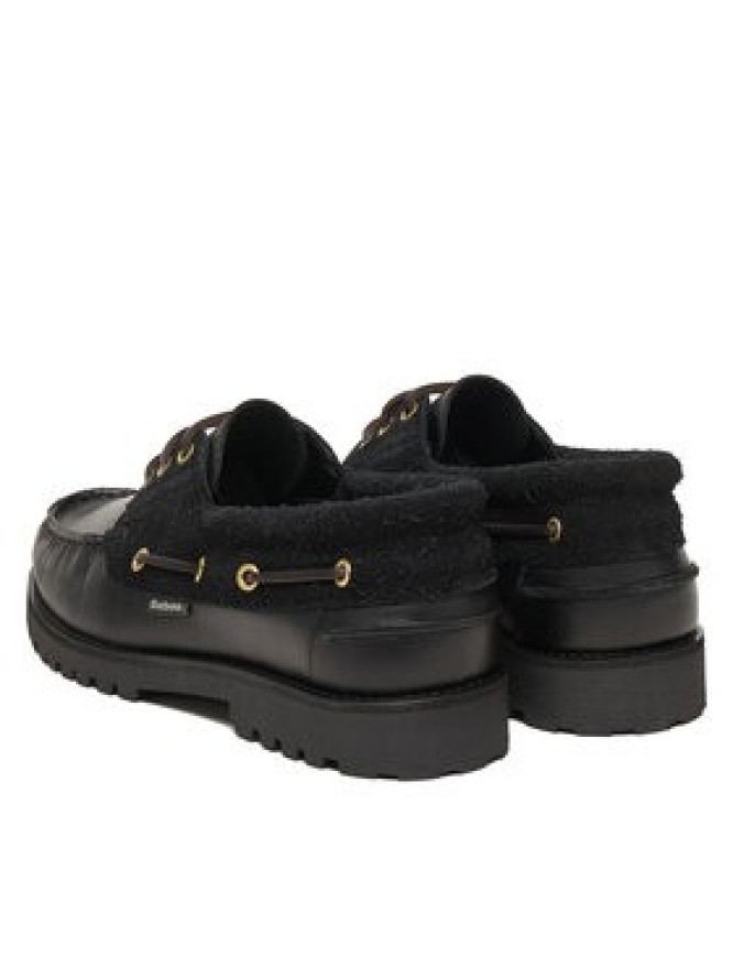 Barbour Mokasyny Deck Boat MFO0795BK51 Czarny